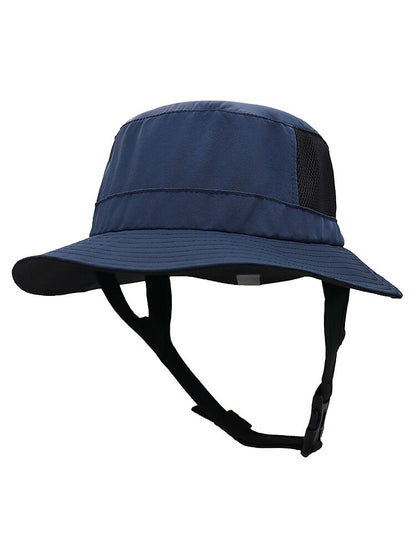 UPF50+ Waterproof Bucket Hat w/ Chin Strap