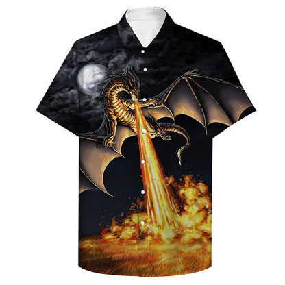 Fashion Designer Animal Dragon Shirt