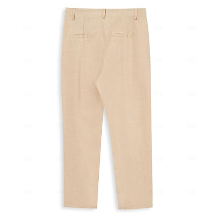 Linen Drawstring Beach Pants