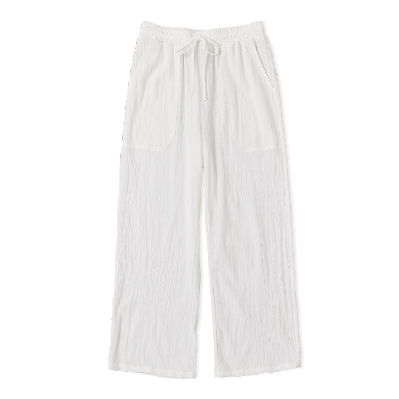 Baggy Drawstring Beach Pants