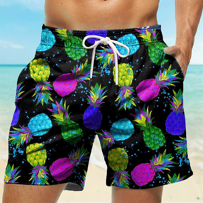 Pineapple Swimming Trunks Board Shorts