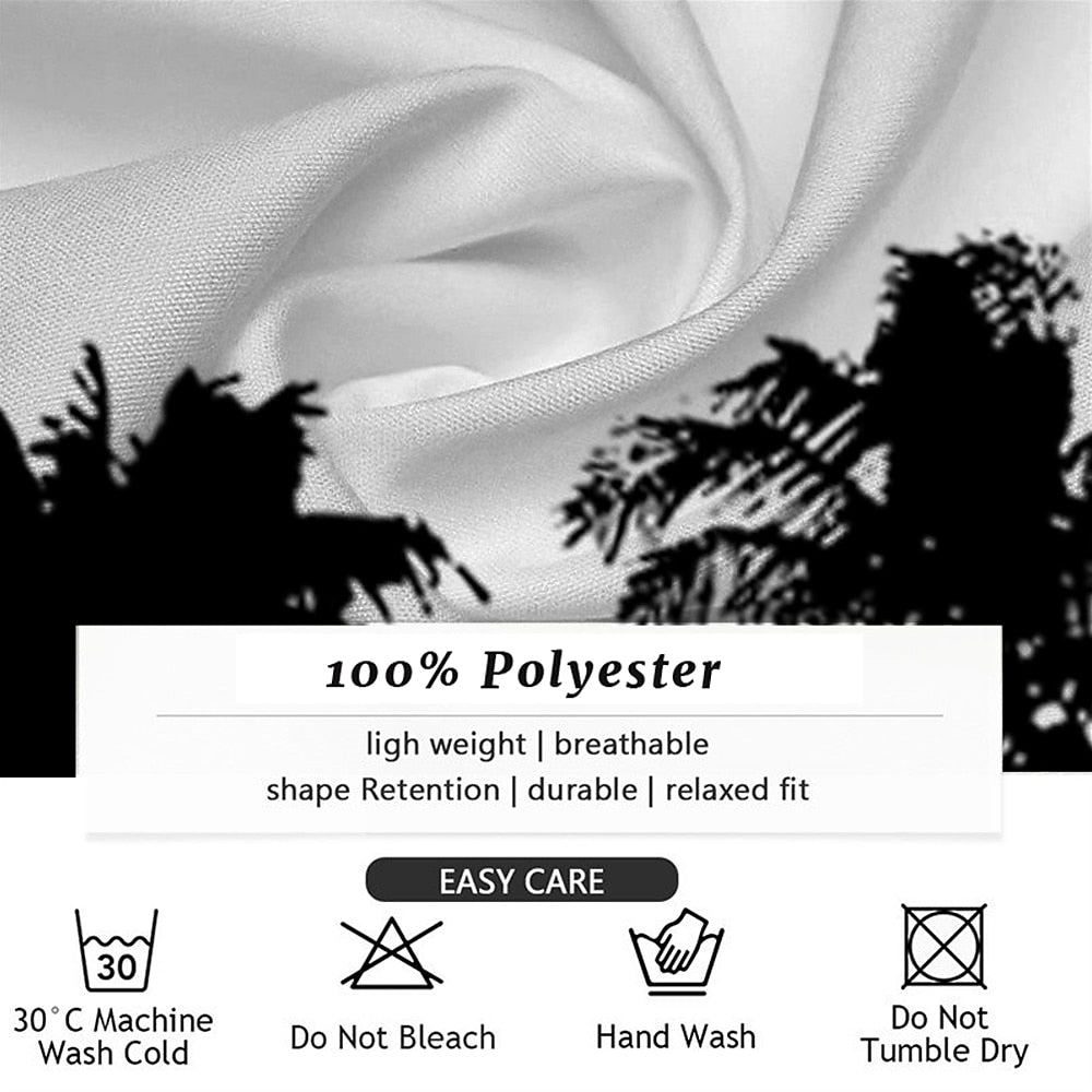 Splash Ink Coconut Palm 2 Piece Shirt Set