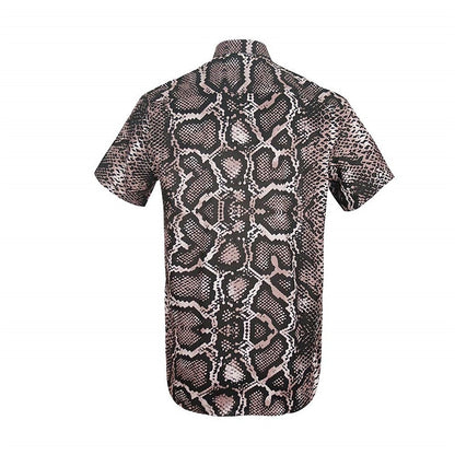 Western Snake Skin Pattern Shirt