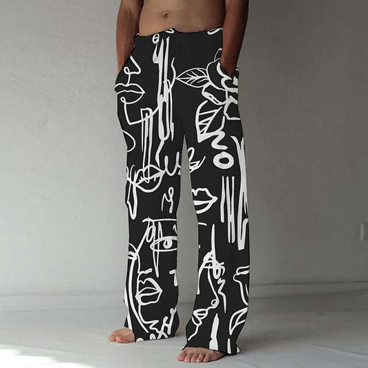 Minimalist Drawing design Trousers Pants