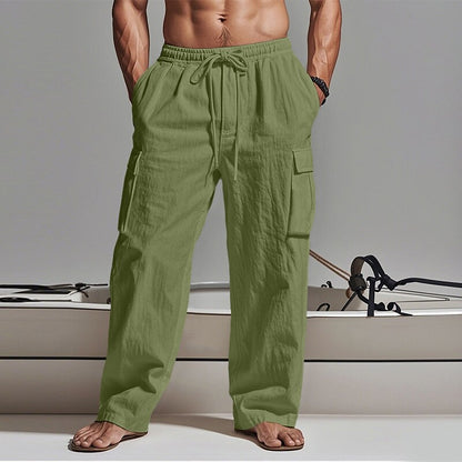 Breathable Gauze Cargo Pants