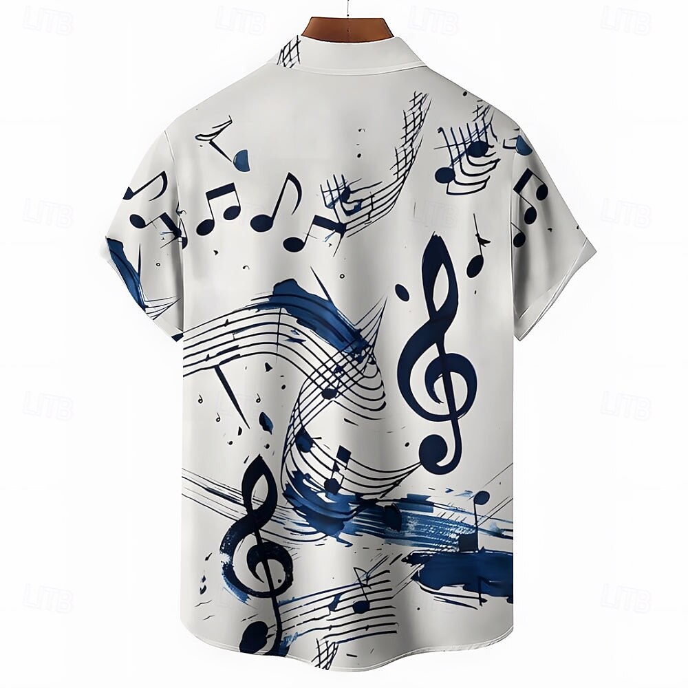 Musical Notes Casual Shirt