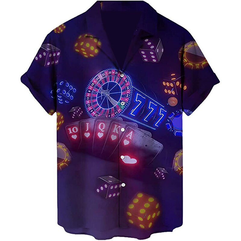 Fashion Designer Poker Shirt