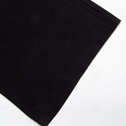 Pleated Drawstring Straight-Leg Beach Pants