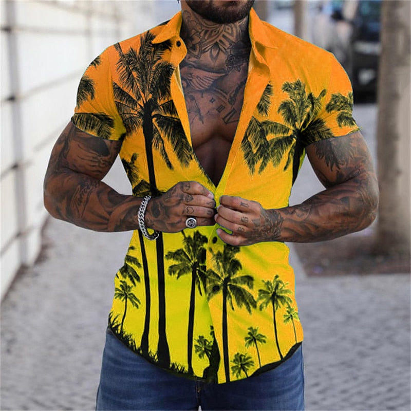 Palm Tree Hawaiian Shirt