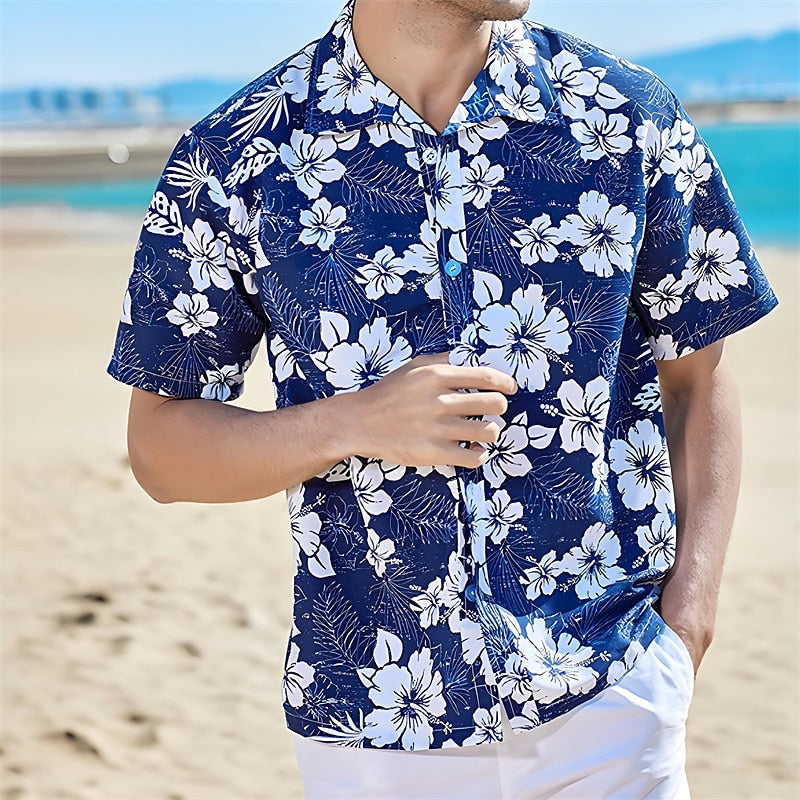 Floral Tropical Flowers Shirt