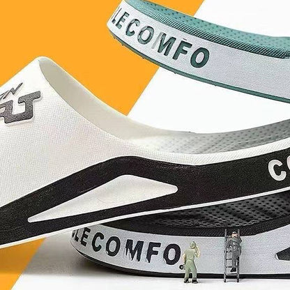 Letter Print Sporty Slide Sandals