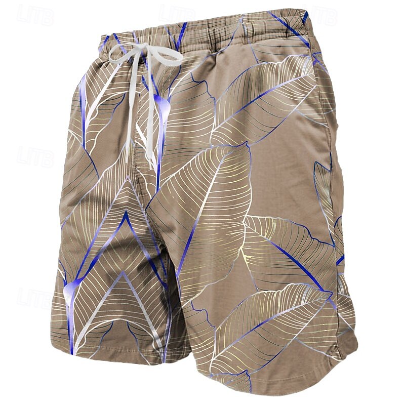 Palm Leaf Swim Trunks