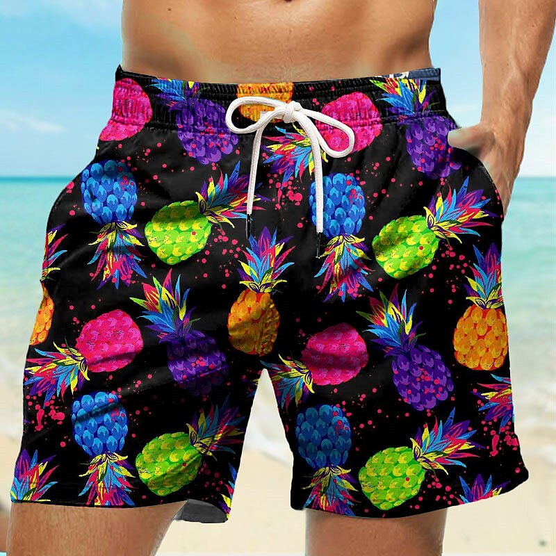 Pineapple Swimming Trunks Board Shorts