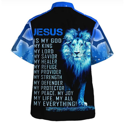 Lion Letter Jesus Shirt