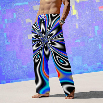 Trousers  3D Graphic Vacation Casual Pants