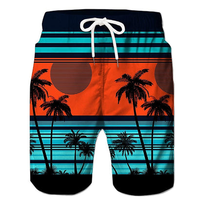 Hawaiian Swimming Trunks Board Shorts