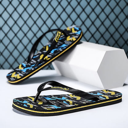 Camouflage Beach Flip-Flops