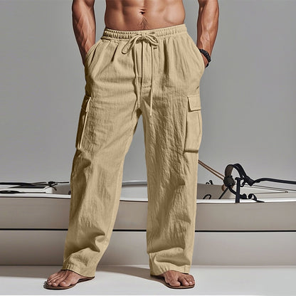 Breathable Gauze Cargo Pants