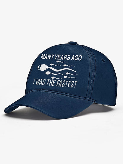 Funny 'Fastest' Quote Baseball Cap