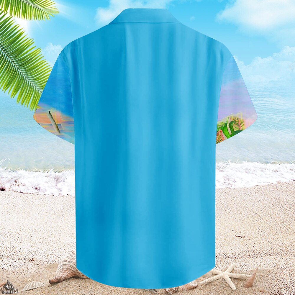 Parrot Print Hawaiian Vacation Shirt