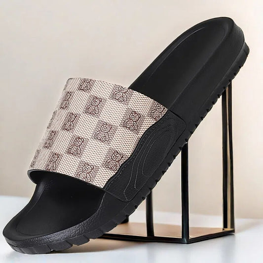 Floral Mule Elegant Casual Slides