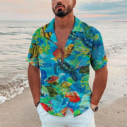 Tropical Fish Hawaiian Shirt