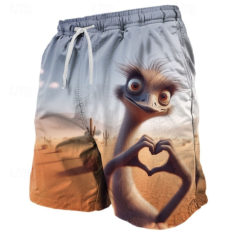 Animal Swimming Trunks Board Shorts