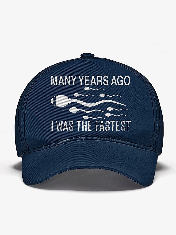 Funny 'Fastest' Quote Baseball Cap