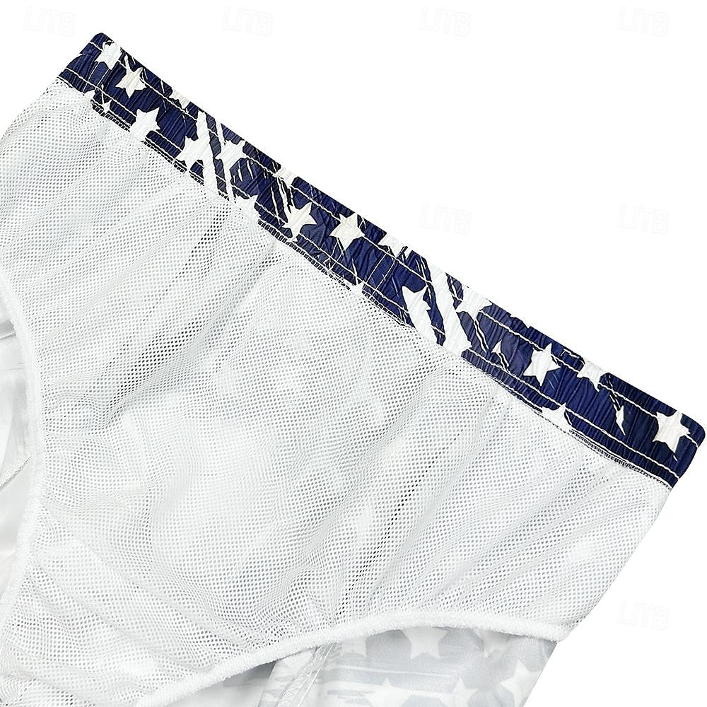 American Flag Swimming Trunks Board Shorts