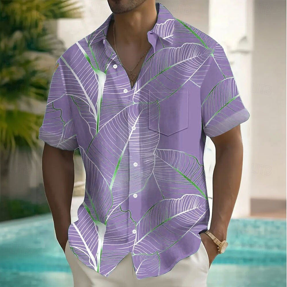 Palm Leaf Tropical Plants Shirt