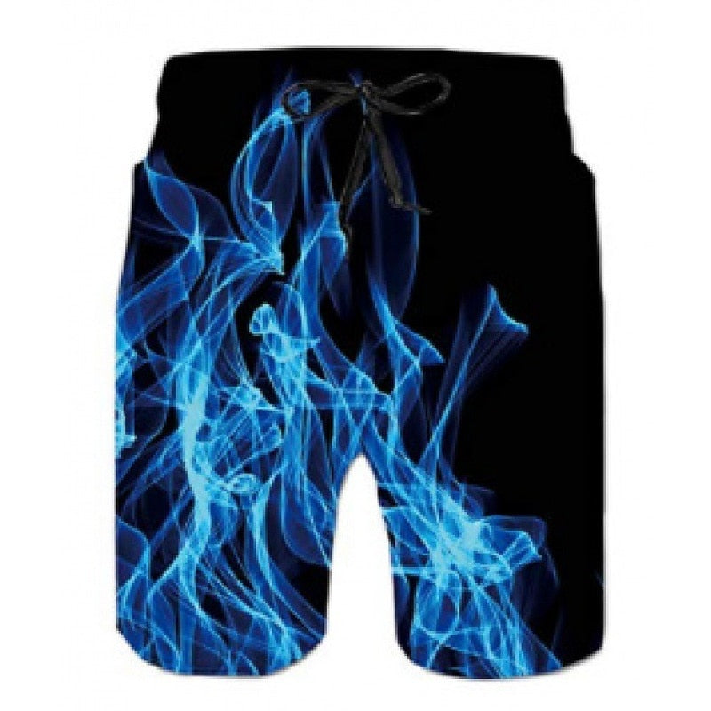 Graphic Prints Swimming Trunks Board Shorts