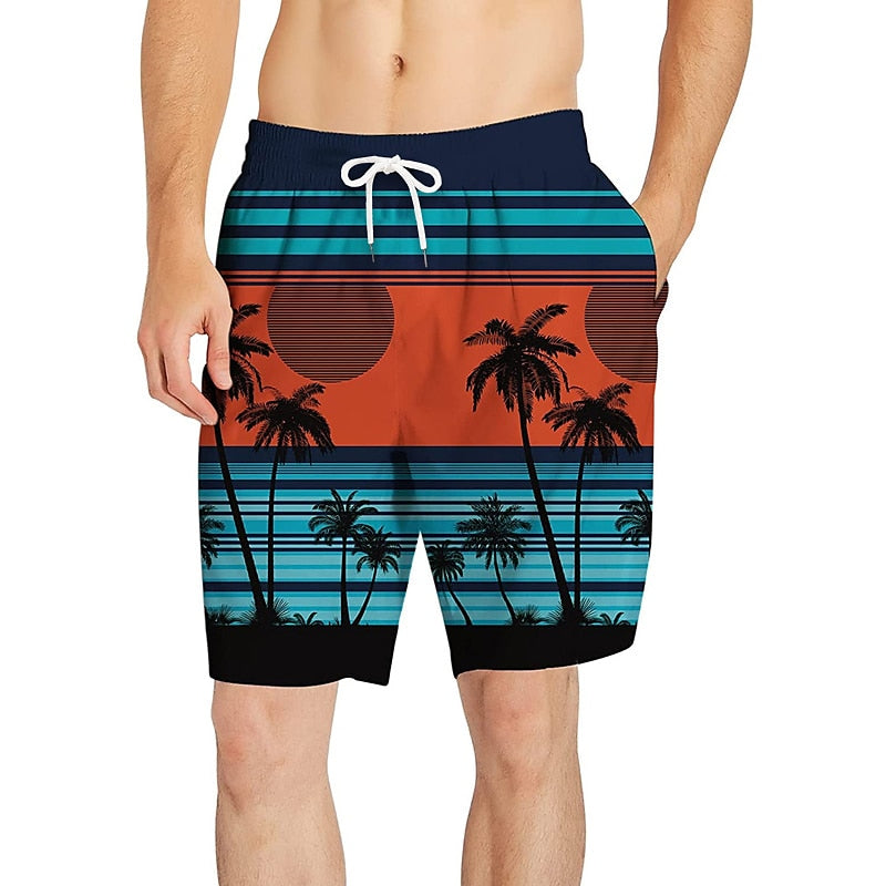 Hawaiian Swimming Trunks Board Shorts