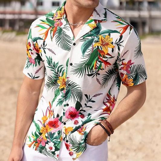 Floral Flowers Casua Shirt