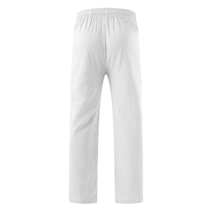 Instrument Print Elastic Summer Pants