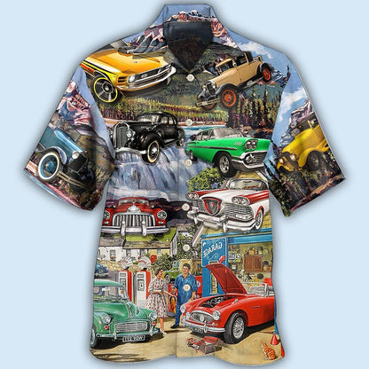 Car Summer Hawaiian Shirt