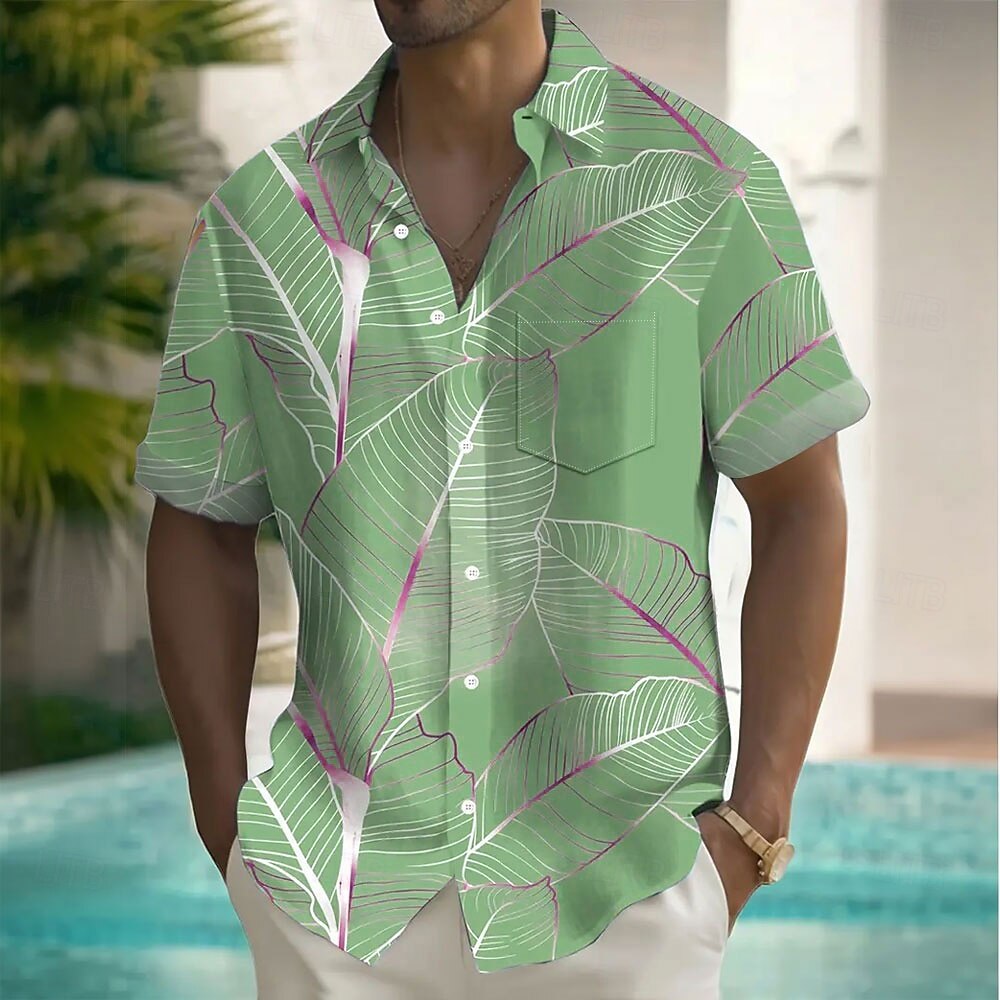 Palm Leaf Tropical Plants Shirt