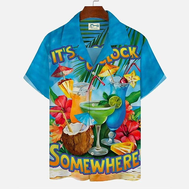 Cocktail Hula Girls Shirt